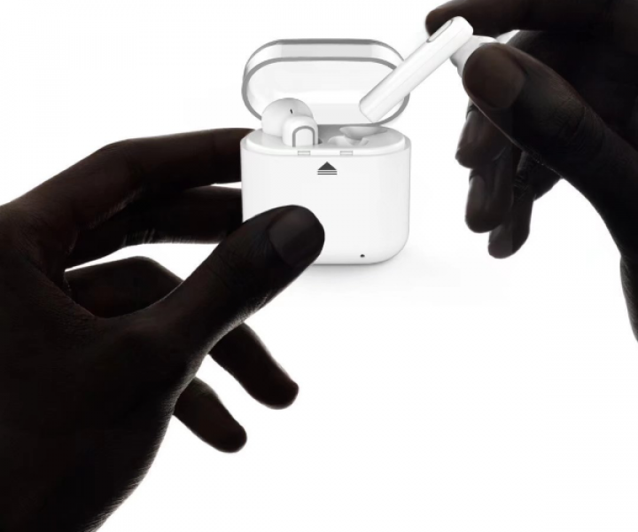 Наушники Dual Mini Сharging Box White